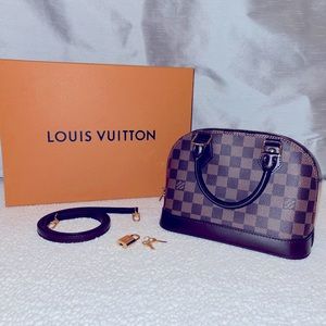 Louis Vuitton Alma BB in Damier Ebene